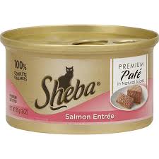 sheba pate cat food